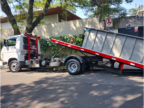 Guincho para Equipamentos na Avenida Américo Brasiliense 