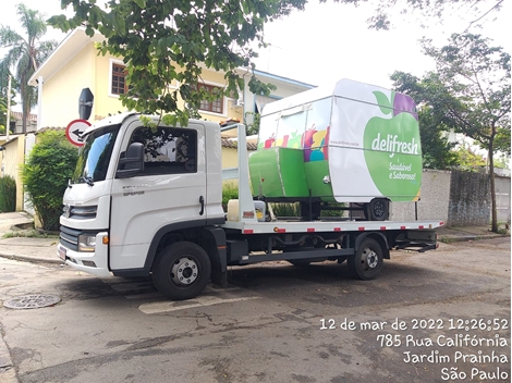 Guincho para Equipamentos na Avenida Giovanni Gronchi 